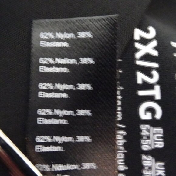 Spanx Shapewear Leggings Size 2X Highwaist Every Wear 7/8 Very Black 5025R - Picture 10 of 10